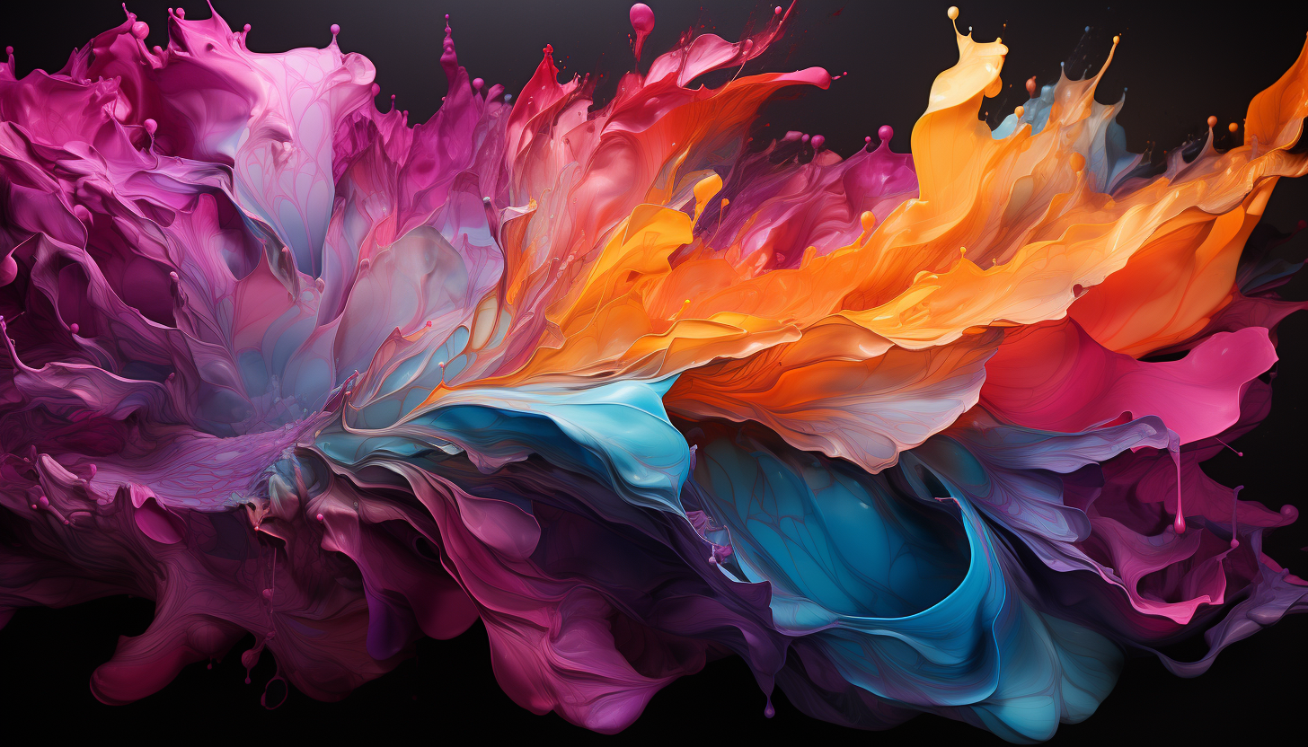 abstract colorful art