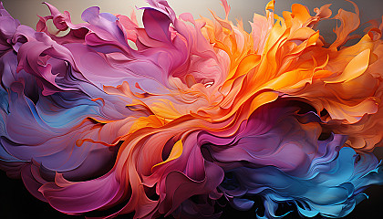abstract colorful art