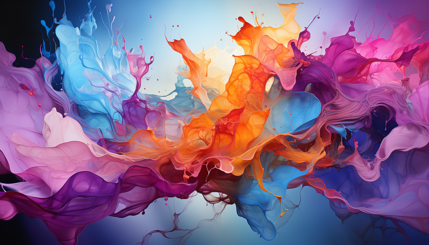 abstract colorful art