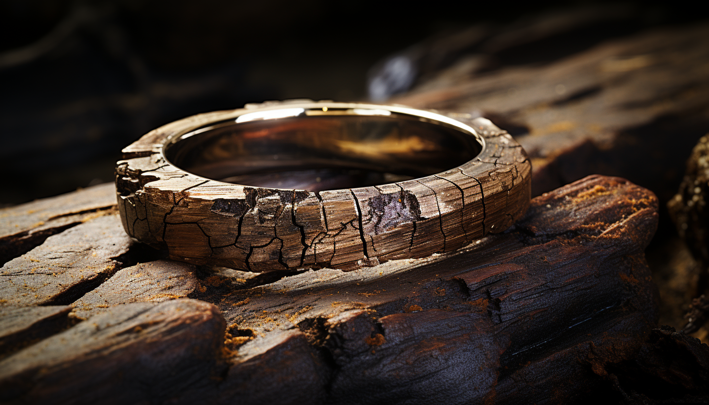 Rings of a tree trunk, telling stories of years passed.