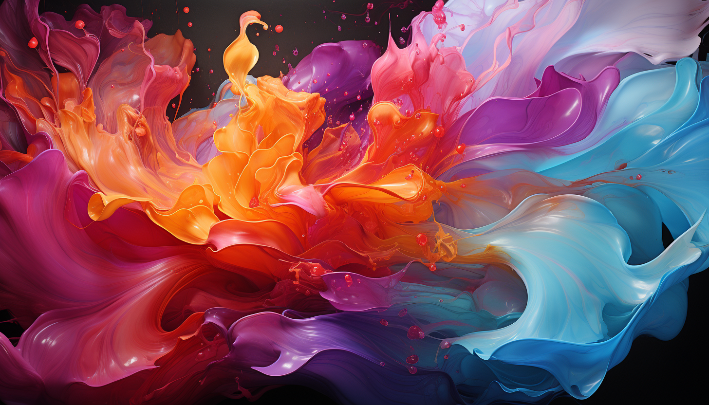 abstract colorful art