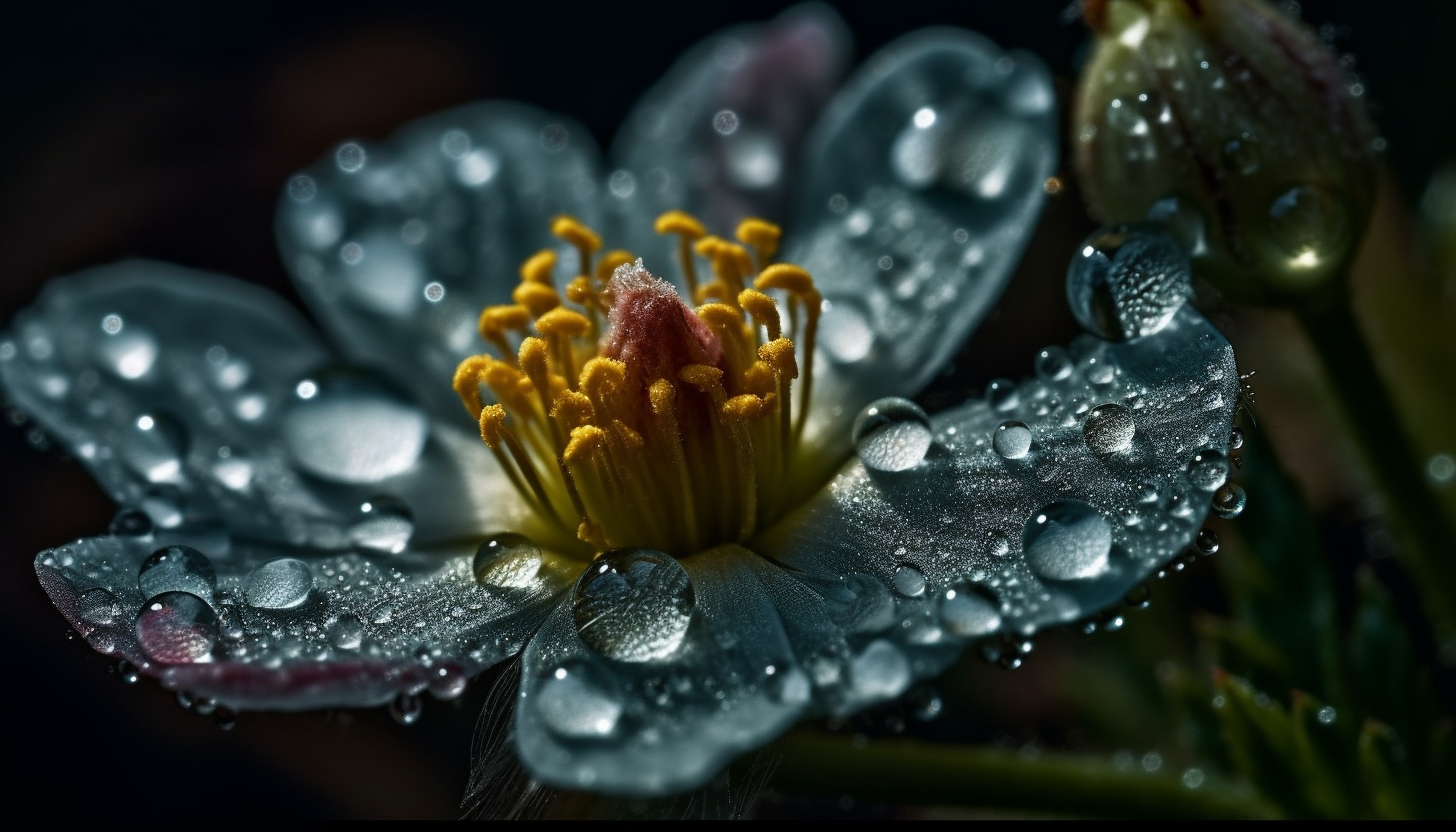 Macro shots of insects, flowers, or dewdrops, highlighting the unseen world around us.