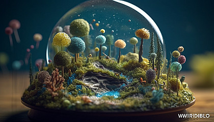 Micro-worlds, showcasing the beauty of the natural world at a microscopic level.