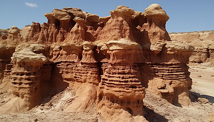 Unusual rock formations, displaying the power of erosion and geological processes.