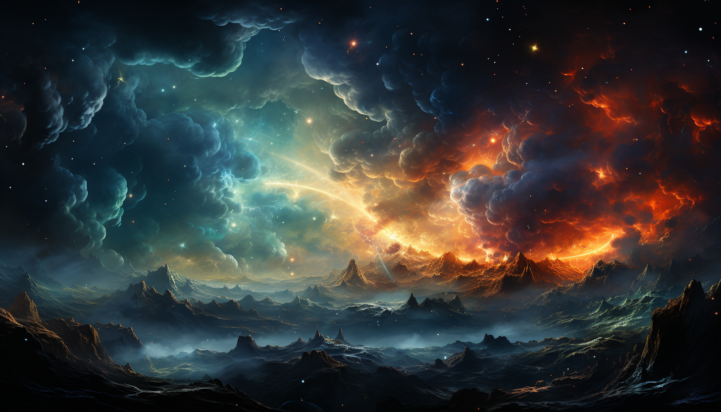 A swirling galaxy filled with stars, nebulae, and cosmic beauty.