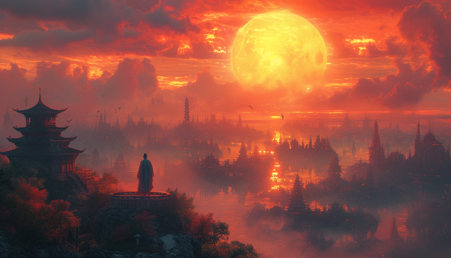 Create a mystical dreamscape of cosmic proportions, where floating islands, ethereal beings, and celestial phenomena defy the laws of reality.